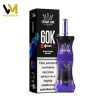 Al Fakher 60K Puffs Crown Bar E-Hose X Blue Razz Blast Flavor - 60000 Puff Disposable Vape