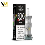 Al Fakher 60K Puffs Crown Bar E-Hose X Grape Flavor - 60000 Puff Disposable Vape