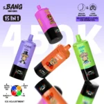 Présentoir pour la cigarette électronique Bang Leader 450 000 bouffées 15-en-1 - 450 000 bouffées, rechargeable