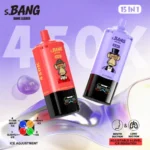Bang Leader 450 000 bouffées – Cigarette électronique jetable 15-en-1 – Image principale – Cigarette électronique rechargeable multi-saveurs de 450 000 bouffées