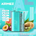 Airmez B20 20 000 bouffées, saveur kiwi, fruit de la passion et goyave - Cigarette électronique jetable 100vaping