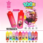 Image principale de la cigarette électronique jetable Bang King Triple 100 000 bouffées 3-en-1 - 100vaping