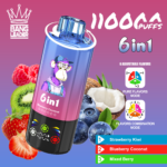 Bang Leader 110K Puffs 6-in-1 Strawberry Kiwi Blueberry Coconut Mixed Berry Flavor - 100vaping