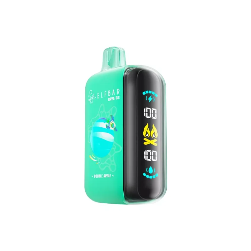 ELF BAR RAYA D3 25 000 bouffées, e-cigarette jetable « Double Apple » - 100vaping