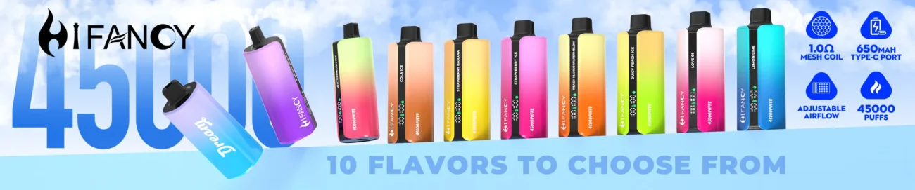 HIFANCY DREAM 45 000 bouffées - Vape jetable « Banner » - 100vaping