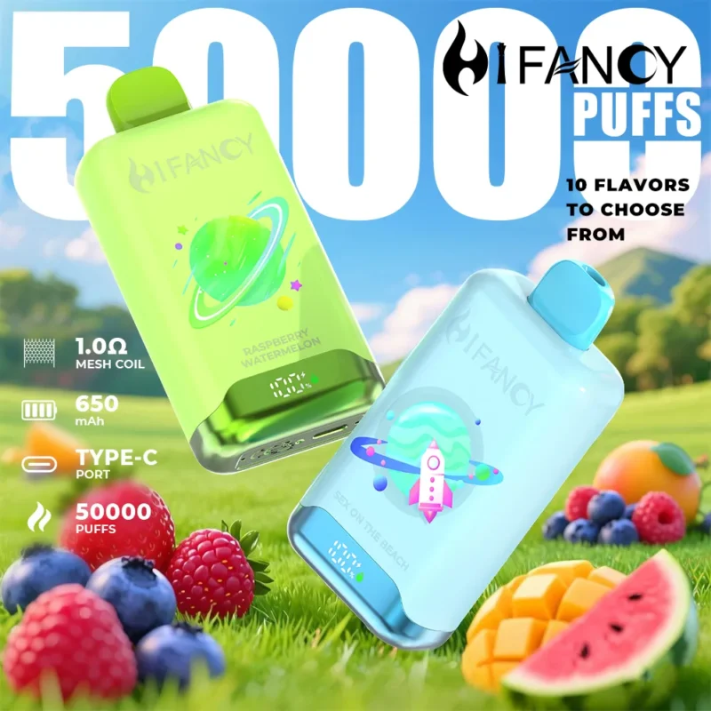 Bannière HIFANCY SPACE 50 000 bouffées - Cigarette électronique jetable n° 1 - 100vaping
