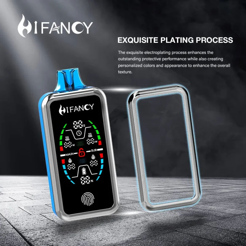 HIFANCY STORM 40 000 bouffées - Lot de 2 cigarettes électroniques jetables - 100vaping