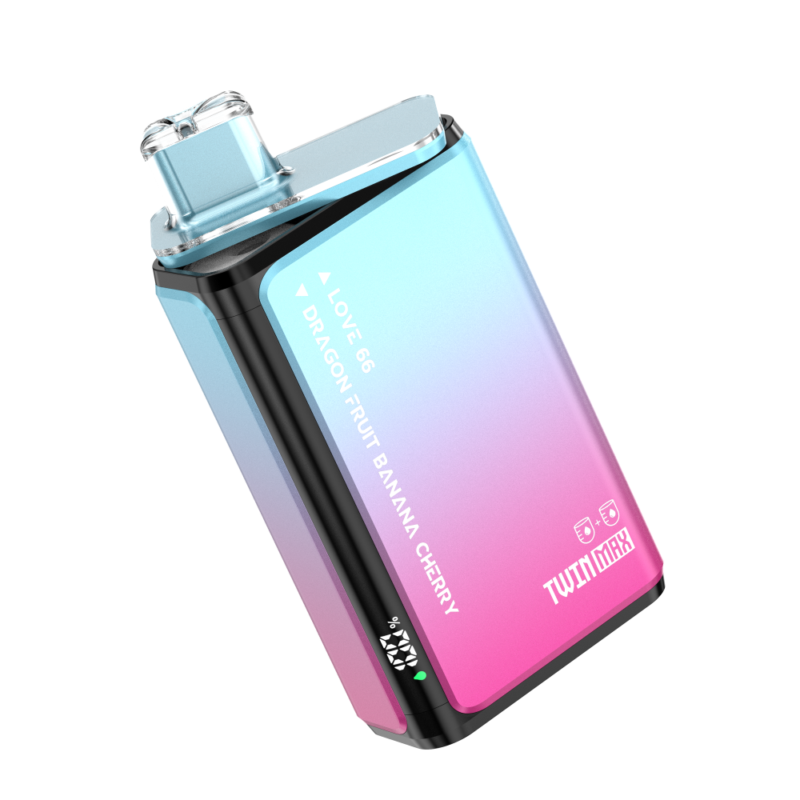 HIFANCY TWIN MAX 60 000 bouffées, saveur Love 66, cigarette électronique jetable - 100vaping