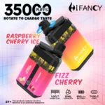 HIFANCY TWINS 35000 Puffs Display 2 Disposable Vape - 100vaping
