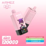 Airmez Fox 120 000 bouffées, 4 saveurs en 1, cigarette électronique jetable – Détails du produit - 100vaping