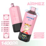 Airmez FOX 6 en 1, 140 000 bouffées, saveur n° 10 – Pastèque glacée, Bingo Crush, Mélange de baies