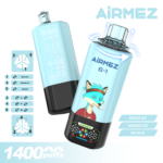 Airmez FOX 6 en 1, 140 000 bouffées, saveur n° 2 - Mélange de baies, limonade Blue Razz, cerise et baies