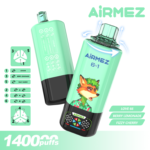 Airmez FOX 6 en 1, 140 000 bouffées, saveurs n° 4 : cerise, cola glacé, mangue glacée