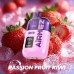 Airmez Lux 60 000 bouffées, saveur fruit de la passion et kiwi - Cigarette électronique jetable 100vaping