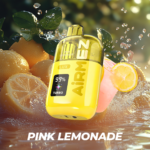 Airmez Lux 60 000 bouffées, saveur limonade rose - Cigarette électronique jetable 100vaping