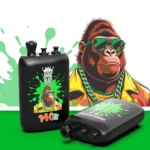 Bang Blaze 140 000 bouffées - Cigarette électronique jetable 3-en-1 aux saveurs pastille de pastèque glacée, fraise, litchi et oursons en gomme - 100vaping