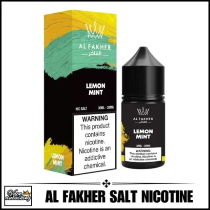 E-liquide AL Fakher à la nicotine sous forme de sel, 30 ml, 30 mg, saveur citron-menthe - 100vaping