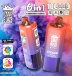Bang Blaze 100K Puffs 6-in-1 Grape Ice & Mango Peach & Blueberry Watermelon Flavor Disposable Vape - 100vaping