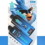 Bang King 500 000 bouffées 8-en-1 Black Dragon Ice Love 66 Mr Blue saveur fraise-limonade – vapoteuse jetable - 100vaping