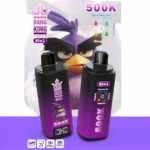 Bang King 500 000 bouffées, 8 saveurs en 1 : Blue Razz, Ice Peach, Ice Grape, Ice Mango, Ice Flavor – Cigarette électronique jetable – 100vaping