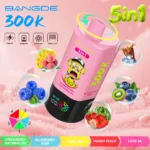 Bang DE 300K Puffs 5-in-1 Strawberry Watermelon Blueberry Kiwi Cola Ice Mango Peach LOVE 66 Flavor - 100vaping