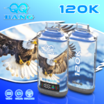 Vape jetable QQ Bang 120 000 bouffées, saveur Blue Razz Ice - 100vaping