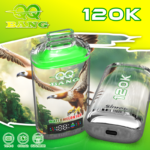 QQ Bang - Cigarette électronique jetable 120 000 bouffées, saveur pastèque glacée - 100vaping