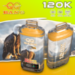 QQ Bang – Cigarette électronique jetable 120 000 bouffées, saveur pastèque-mangue-pêche – 100vaping