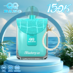 QQ Bang – Cigarette électronique jetable 150 000 bouffées, saveur myrtille glacée – 100vaping