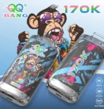 Vape jetable QQ Bang 170 000 bouffées, saveur Hawaï - 100vaping