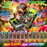QQ Bang 170 000 bouffées – Cigarette électronique jetable – Image principale - 100vaping