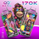 Vape jetable QQ Bang 170 000 bouffées, saveur « Baies mélangées » - 100vaping