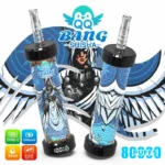 QQ Bang Shisha - Cigarette électronique jetable « Blue Razz » (80 000 bouffées) - 100vaping