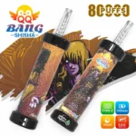 QQ Bang Shisha - Cigarette électronique jetable 80 000 bouffées, saveur Red Bull britannique - 100vaping