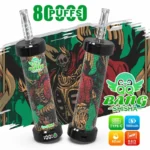 QQ Bang Shisha - Cigarette électronique jetable à la menthe fraîche (80 000 bouffées) - 100vaping