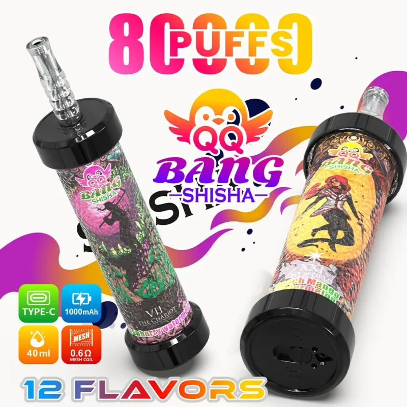 QQ Bang Shisha 80 000 bouffées – Cigarette électronique jetable – Image principale - 100vaping
