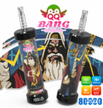 QQ Bang Shisha : cigarette électronique jetable à la saveur pastèque (80 000 bouffées) - 100vaping