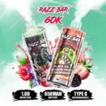 Razz Bar 60 000 bouffées (60K) - Image principale - Cigarette électronique jetable - 100vaping