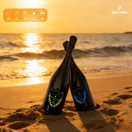 Solaris Champagne 30 000 bouffées (30K) – Cigarette électronique jetable en forme de bouteille de champagne – Image principale - 100vaping