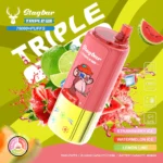 Stagbar Triple Pro 75 000 bouffées - Vape jetable aux saveurs fraise glacée, pastèque glacée, citron et citron vert - 100vaping