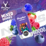 Vape jetable Stagbar Nexus 60 000 bouffées, saveur « Mixed Berries » - 100vaping