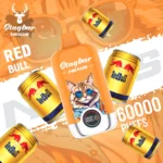 Vape jetable Stagbar Nexus 60 000 bouffées, saveur Red Bull - 100vaping