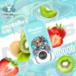 Vape jetable Stagbar Nexus 60 000 bouffées, saveur fraise-kiwi - 100vaping