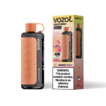 VOZOL Gear Hookah, cigarette électronique jetable à la saveur mangue-pêche, 40 000 bouffées - 100vaping