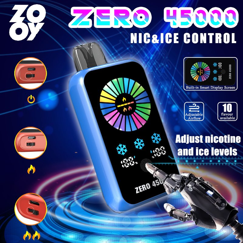 ZOOY ZERO 45K Puffs Main Image Disposable Vape - 100vaping
