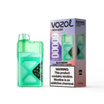 VOZOL NEON 60 000 bouffées, saveur mûre, grenade et cerise, cigarette électronique jetable - 100vaping