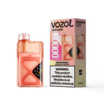 VOZOL NEON 60 000 bouffées - Cigarette électronique jetable aux arômes de fruit du dragon, banane et cerise - 100vaping