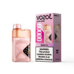 VOZOL NEON 60 000 bouffées, saveur pêche glacée, cigarette électronique jetable - 100vaping
