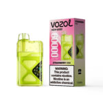 VOZOL NEON 60 000 bouffées, e-cigarette jetable au goût fraise-kiwi - 100vaping