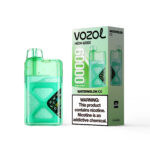 VOZOL NEON 60 000 bouffées, saveur pastèque glacée, cigarette électronique jetable - 100vaping